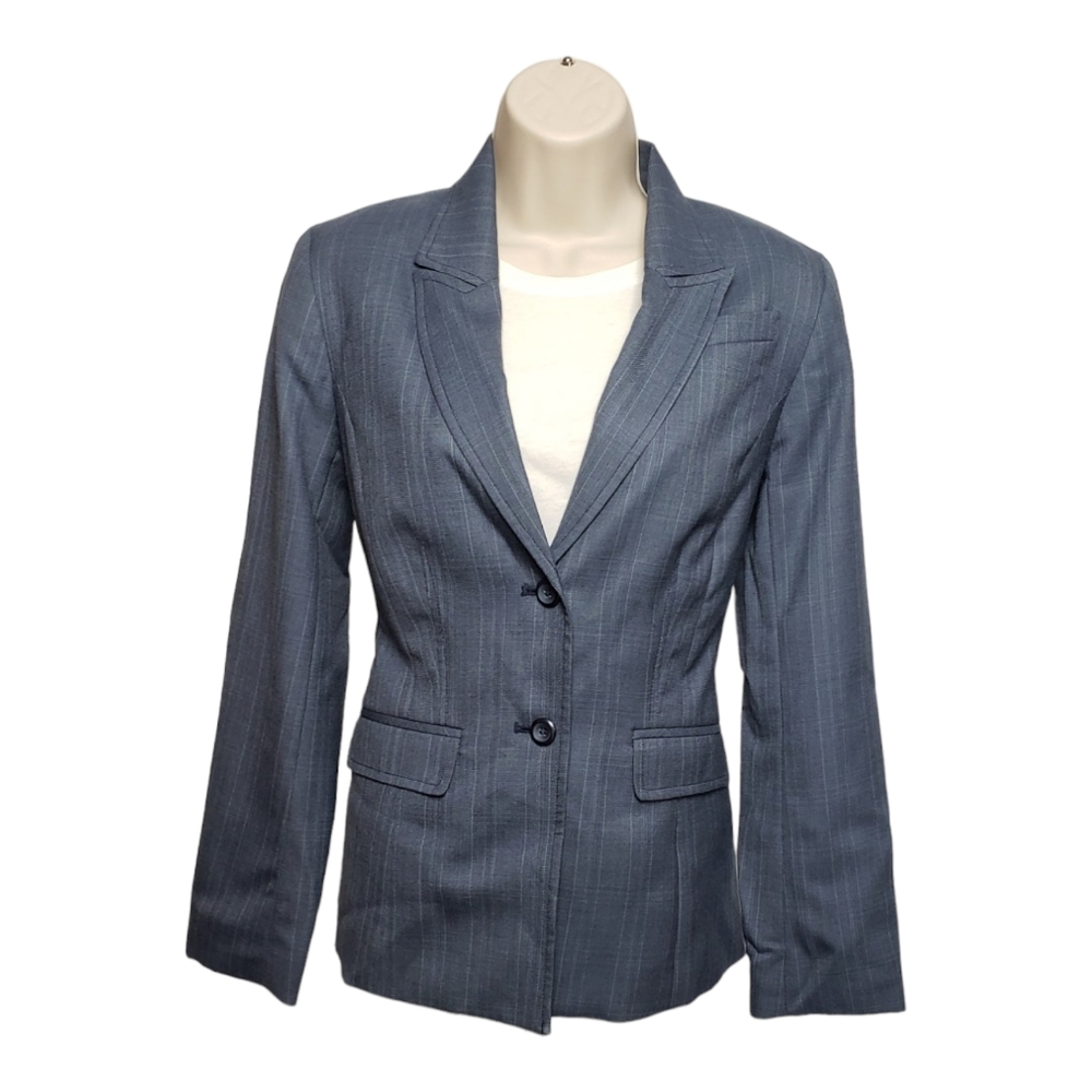 Pendleton Virgin Wool Blue Blazer 2 Button Closur… - image 1